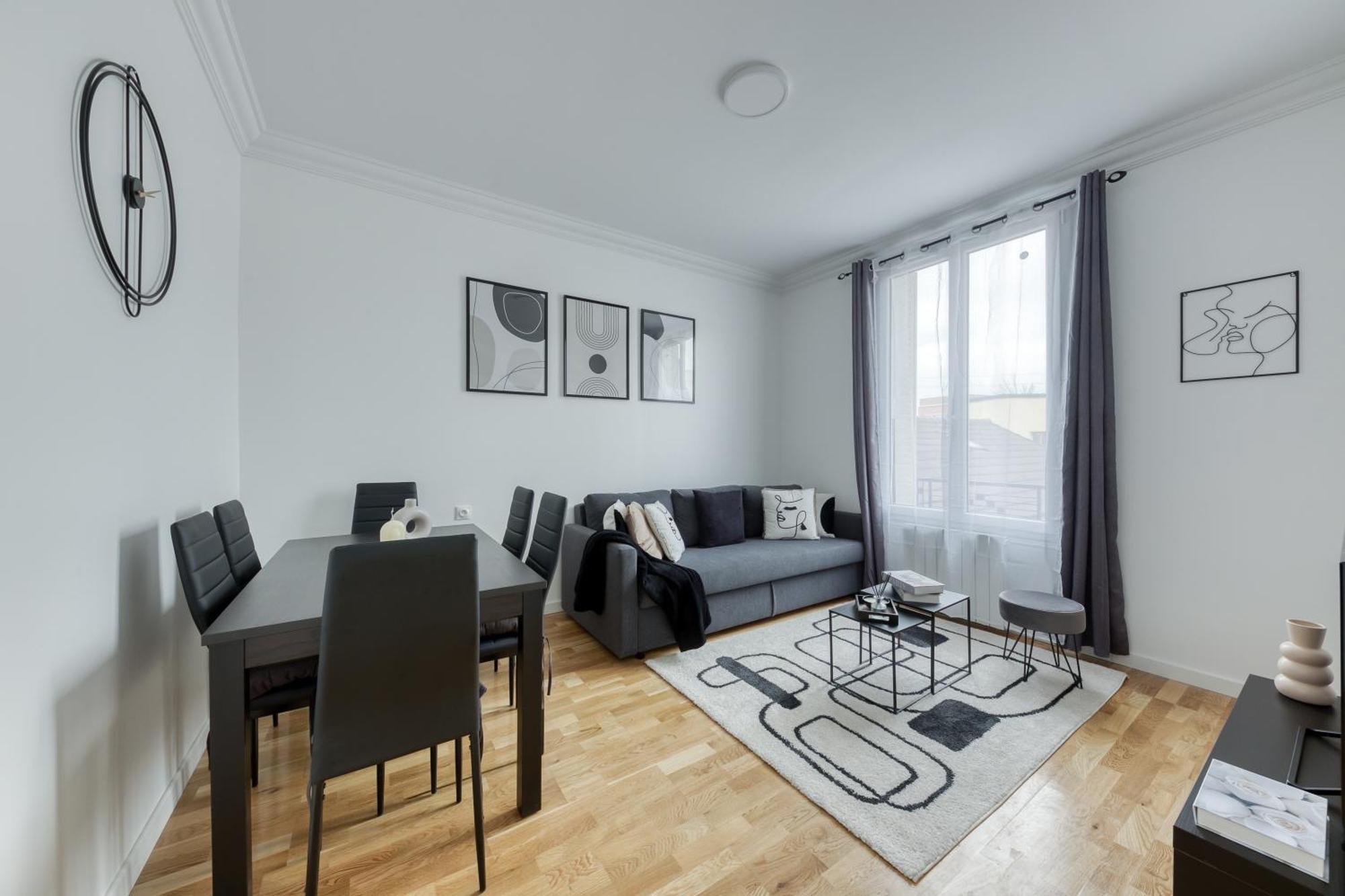 Maison 8 Personnes - Parking - Metro 7 Et Rer B A 6 Minutes La Courneuve Esterno foto